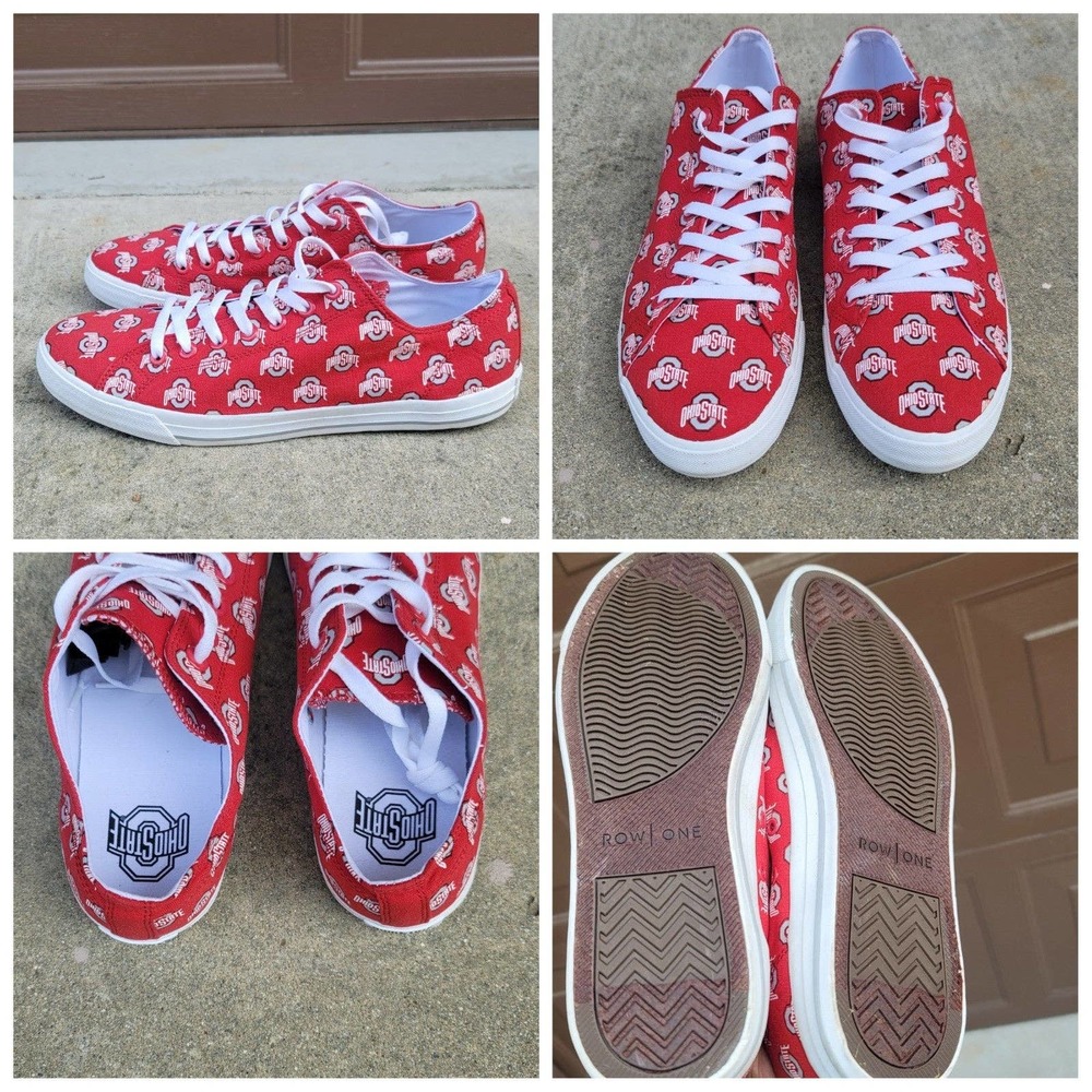 Row One Ohio State Buckeyes Shoes Sneakers